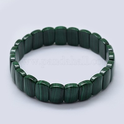 Natural Malachite Stretch Bracelets&nbsp;BJEW-F327-04-1