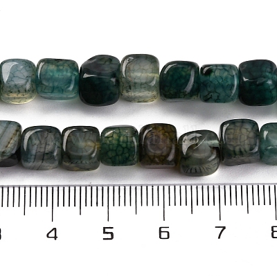 Natural Dragon Veins Agate Beads Strands&nbsp;G-G177-E12-01-1