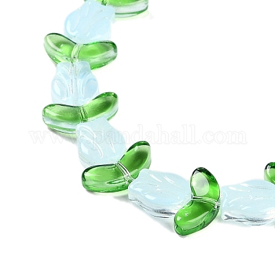 Transparent Glass Bead Strands&nbsp;GLAA-K070-02G-1