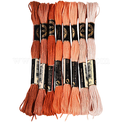 Polyester Embroidery Threads&nbsp;OCOR-WH20074-13B-02A-1