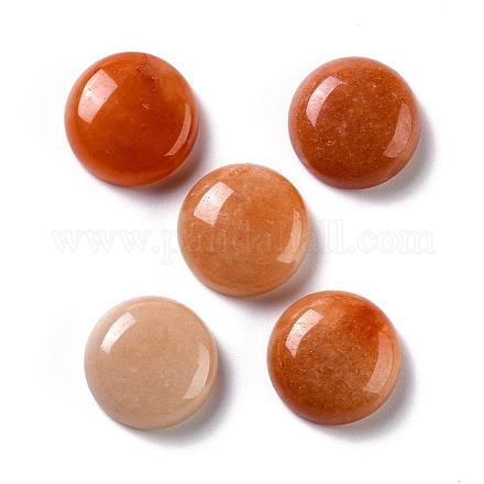 Natural Red Aventurine Cabochons&nbsp;G-P393-R48-14.5mm-1