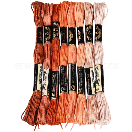 Polyester Embroidery Threads OCOR-WH20074-13B-02A-1