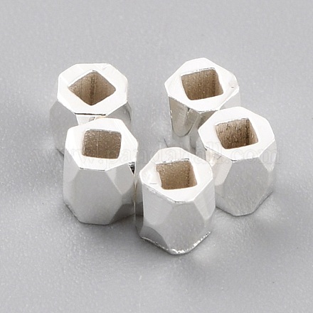 Brass Spacer Beads KK-O133-202B-S-1