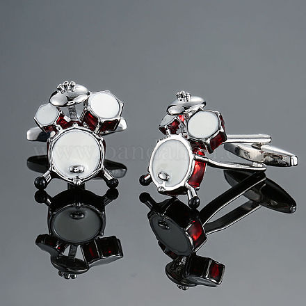 Brass Musical Instruments Cufflinks MUSI-PW0001-01D-1