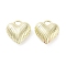 Brass Pendant, Real 18K Gold Plated, Heart, 20.5x19.5x9mm, Hole: 3x3.5mm