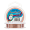 3 Strands Copper Craft Wire, Long-Lasting Plated, Twisted Round, Red Copper, 26 Gauge, 0.4mm, about 50m/roll