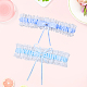 2Pcs 2 Styles Polyester Garter Leg Ring&nbsp;AJEW-CY0001-91-7