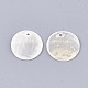 Capiz Shell Pendants&nbsp;SHEL-S274-71C-2