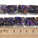 Dyed Natural Imperial Jasper with Resin Beads Strands&nbsp;G-G083-F02-01-4