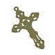 Tibetan Style Alloy Pendants&nbsp;TIBEP-S298-011AB-LF-2