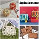 Round/Circular Ring Iron Purse Handles&nbsp;FIND-CA0001-12G-8