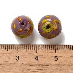 Handmade Lampwork Beads Strands&nbsp;LAMP-G162-08A-10