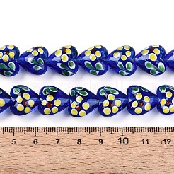 Handmade Lampwork Beads Strands&nbsp;LAMP-N028-02F