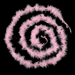 Turkey Feathers Fluff Boa for Dancing&nbsp;AJEW-WH0470-44A