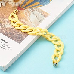 Acrylic Curb Chain Phone Case Chain&nbsp;HJEW-JM00479