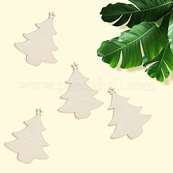 24Pcs Unfinshed Wood Pendants and Hemp Rope&nbsp;FIND-WH20020-26B