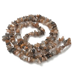Natural Multi-Moonstone Chip Beads Strands&nbsp;G-B160-A04-01
