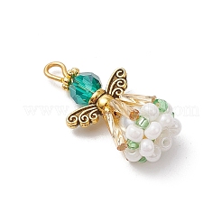 Faceted Glass Pendants&nbsp;PALLOY-MZ00586