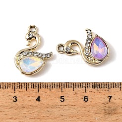 UV Plating Alloy Glass Pendants&nbsp;FIND-K032-35G