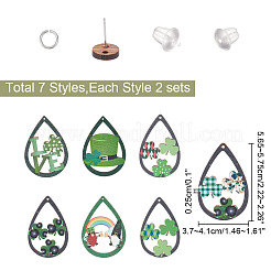 DIY Saint Patrick's Day Earring Making Kit&nbsp;DIY-AR0003-50