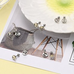 Tarnish Resistant 201 Stainless Steel Cartilage Earrings for Mother's Day&nbsp;EJEW-R147-32