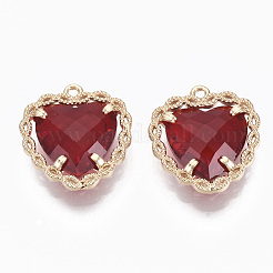Glass Pendants&nbsp;X-GLAA-T021-04G