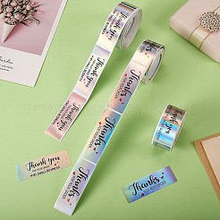 3Roll 3 Style Hot Stamping Self-Adhesive Paper Gift Tag Youstickers&nbsp;DIY-SZ0007-41