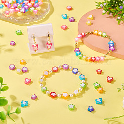 270Pcs Plating Acrylic Bead&nbsp;OACR-TA0003-76