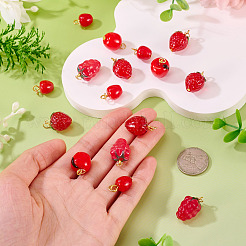 16Pcs Handmade Lampwork Pendants&nbsp;PALLOY-TAC0207