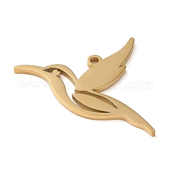 304 Stainless Steel Pendants&nbsp;STAS-R116-02G