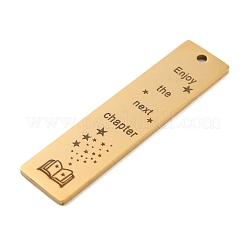 PVD Vacuum Plating 201 Stainless Steel Big Pendants&nbsp;STAS-L079-027E-P