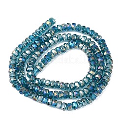 Electroplate Glass Beads Strands&nbsp;GLAA-Q105-03R