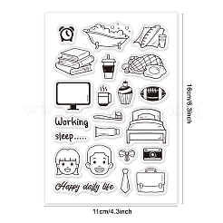 PVC Plastic Stamps&nbsp;DIY-WH0167-56-107