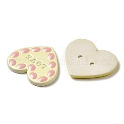 Valentine's Day Opaque Resin Cabochons&nbsp;RESI-F050-11