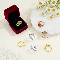 DIY Rings Making Kits&nbsp;DIY-GA0010-25