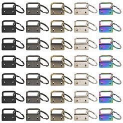 30Pcs 5 Colors Iron Ribbon Ends&nbsp;IFIN-YW0004-02