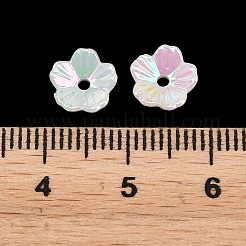 UV Plating Opaque Acrylic Bead Cap&nbsp;OACR-K001-45A