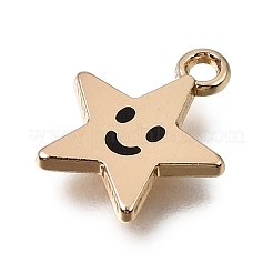 Alloy with Enamel Charms&nbsp;AL-CBA2F44-03G-01