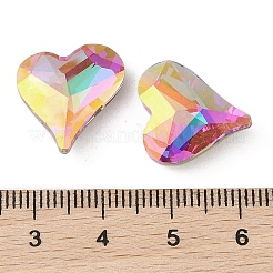 Glass Rhinestone Cabochons&nbsp;RGLA-L029-07A-HELA