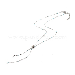 Adjustable Stainless Steel Slider Necklaces Making&nbsp;AJEW-JB00991