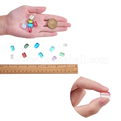 48Pcs 8 Colors Synthetic Moonstone Beads Strands&nbsp;G-SZ0001-05