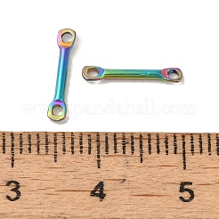 Ion Plating(IP) 304 Stainless Steel Connector Charms&nbsp;STAS-Q323-06A-RC