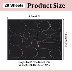 Nylon Clothing Patch Repair Torn Applique&nbsp;PATC-WH0816-005