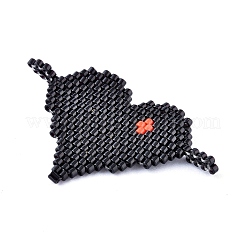 Handmade Seed Beads Links Connectors&nbsp;SEED-I012-26