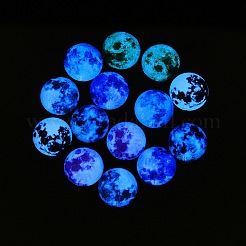 Fluorescent Glass Cabochons&nbsp;GGLA-T004-13