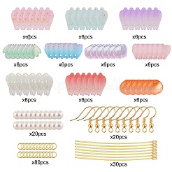 DIY Petal Theme Earring Making Kits&nbsp;DIY-SC0001-26