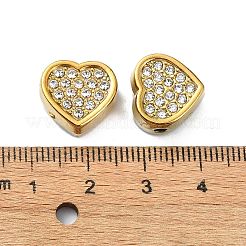 Heart Shape 304 Stainless Steel Beads&nbsp;STAS-C089-07G