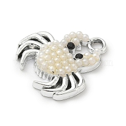 Plastic Imitation Pearl Pendants&nbsp;PALLOY-P313-10A-P