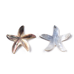Natural Sea Shell Pendants&nbsp;X-SSHEL-T012-08