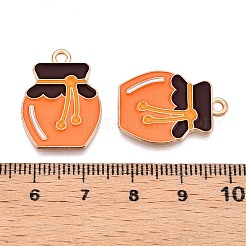 Thanksgiving Day Theme Alloy Enamel Pendants&nbsp;X1-ENAM-T020-35G
